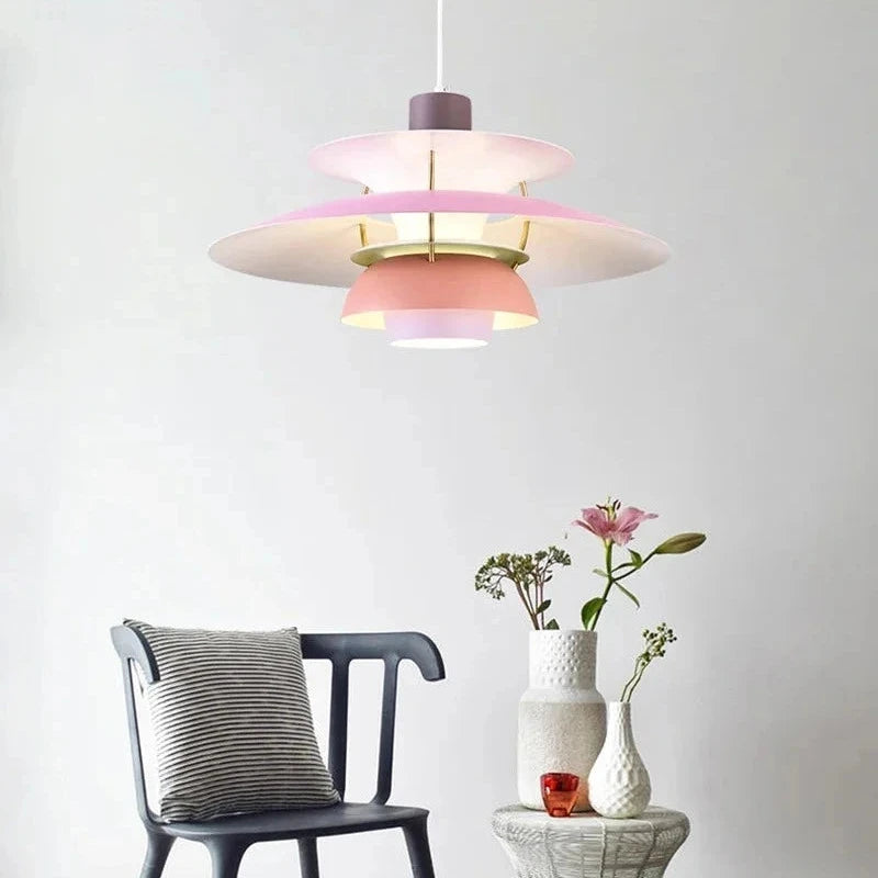 Danish Mid Century Pendant Light