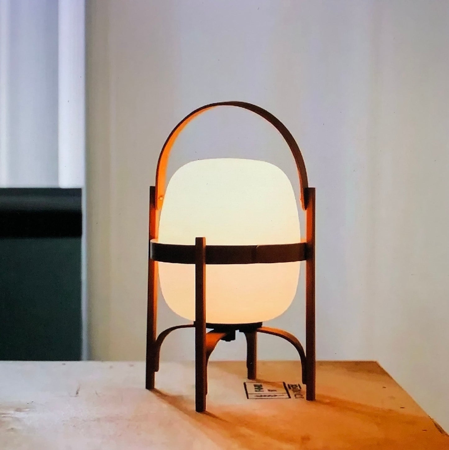 Handmade Wabi Sabi Table Lamp - Elegant Bedside Lighting for Bedroom