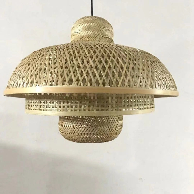 Modern rustic lighting lampshade