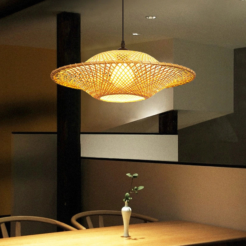 bamboo lampshade kitchen kitchen lighting