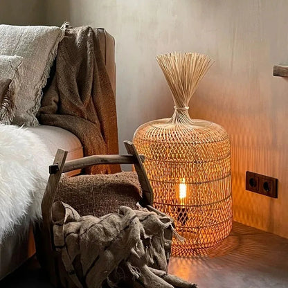 boho floor lampshade