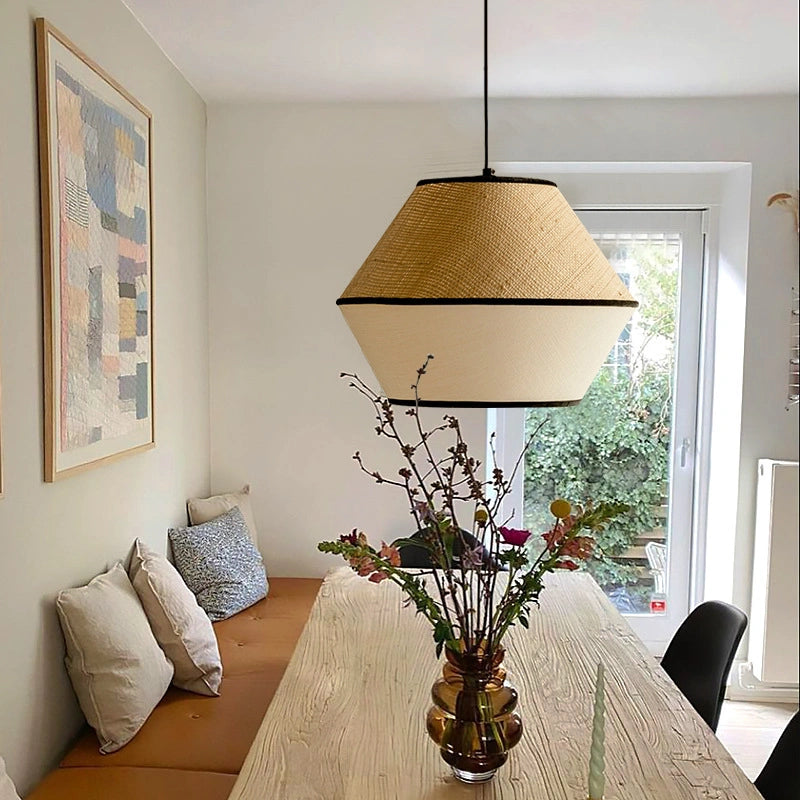 fabric pendant lampshade