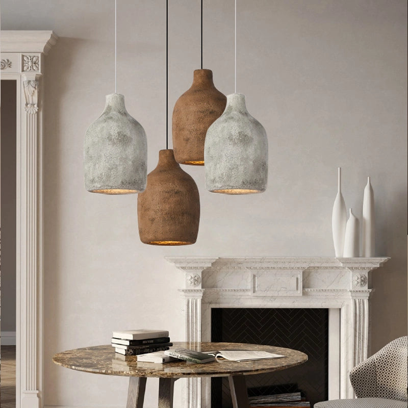 Bell Shape Wabi Sabi Pendant Lamp