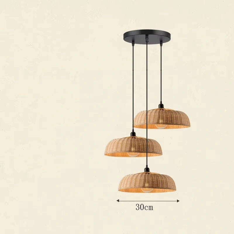 organic material lighting shade