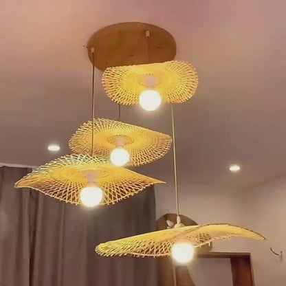 Single Layer Bamboo Lampshade