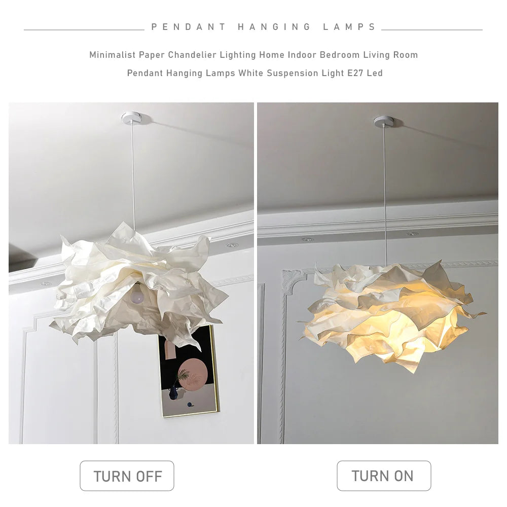 DIY Paper Pendant Lamp